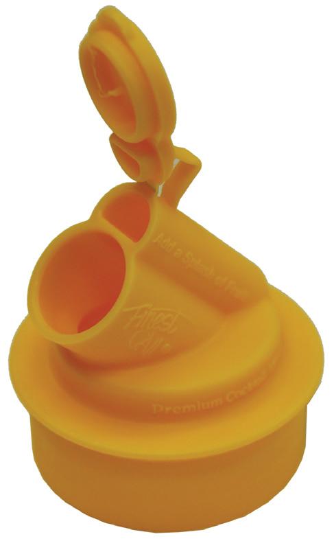 Yellow Finest Call Full-Pour dispensing closure