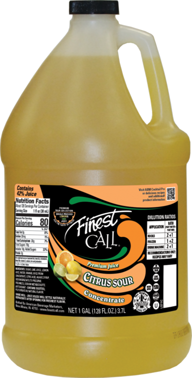 Premium Juice Citrus Sour Concentrate