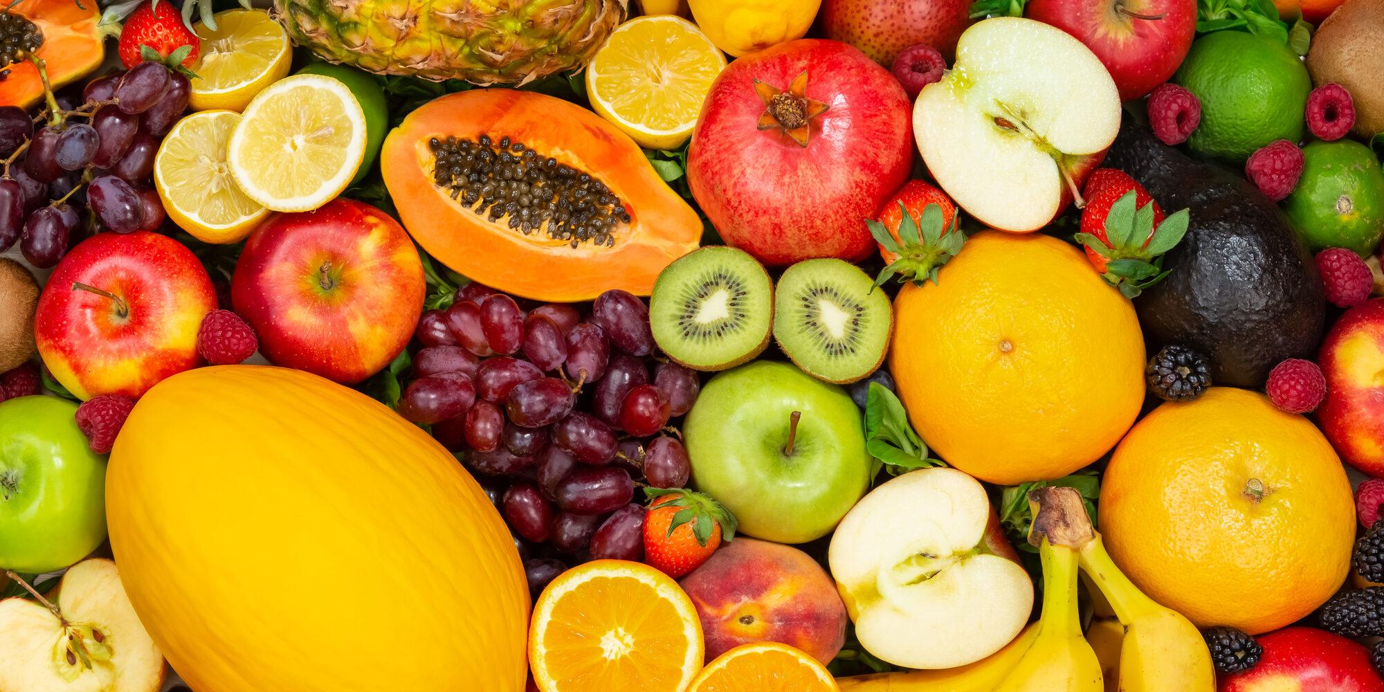 Assortment of fresh fruits